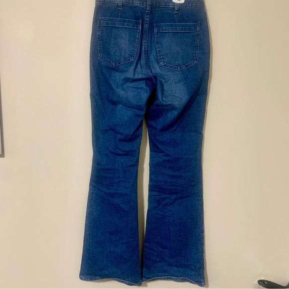 GAP denim '70s flare medium wash sailor jeans size 4/27R EUC - Picture 8 of 8